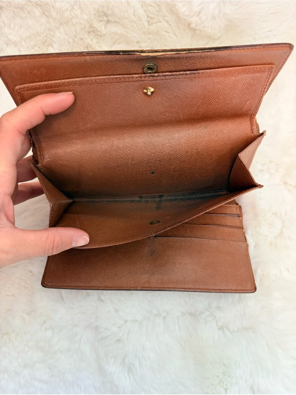 Louis Vuitton Monogram Canvas Trifold Wallet
